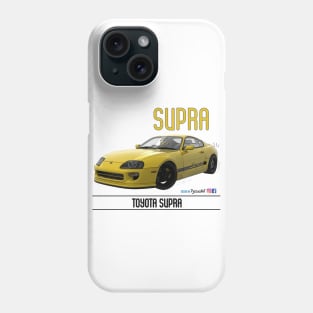 Supra Drift Yellow Phone Case