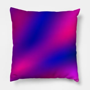 pink blue yellow abstract texture art Pillow