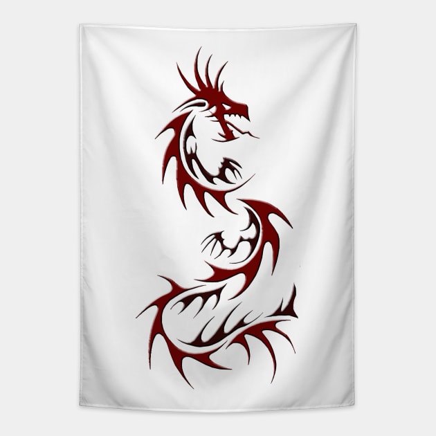 Chinese Dragon Year of the Dragon Tapestry by Highseller