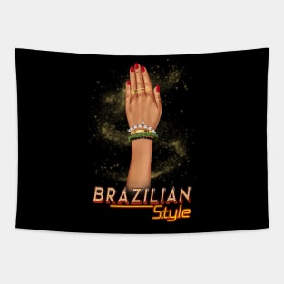 Brazilian, Fashion, Nail Polish, Woman, Gift Tapestry