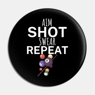 Aim shot swear repeat Pin