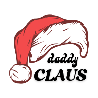 Daddy Claus  Christmas Sticker T-Shirt