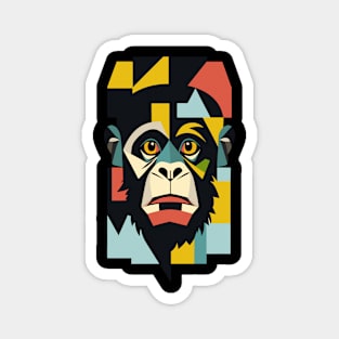 Portrait of Monkey Magnet