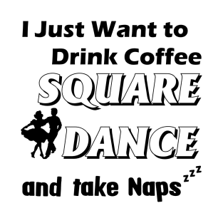 Coffee Naps BLK T-Shirt