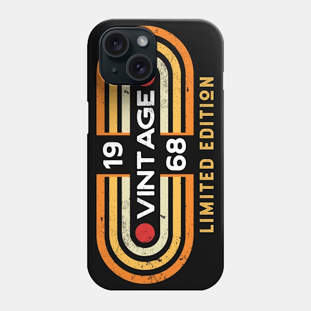 Vintage 1968 | Retro Video Game Style Phone Case by SLAG_Creative