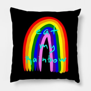 Eat my rainbow Pillow