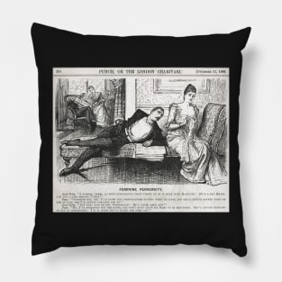 Reverse Psychology Punch Cartoon 1888 Pillow