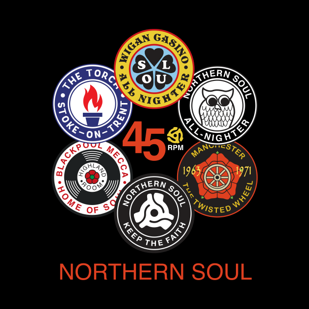 NORTHERN SOUL 45 RPM by RussellTateDotCom