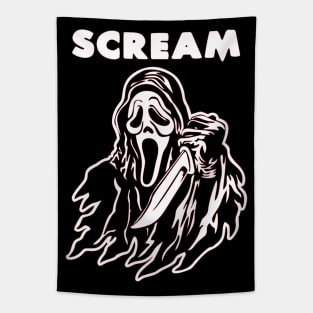 Scream Ghostface Tapestry