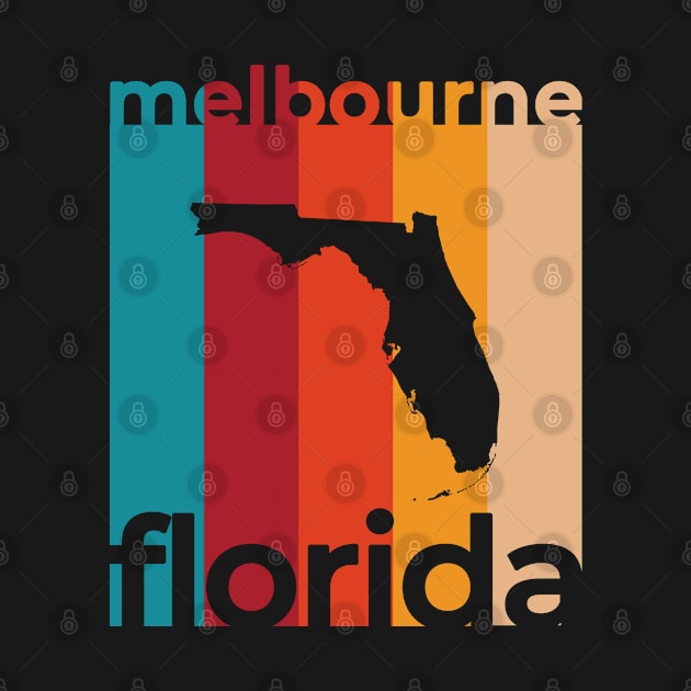 Melbourne Florida Retro by easytees