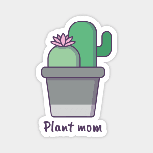 Cactus | Plant mom Magnet