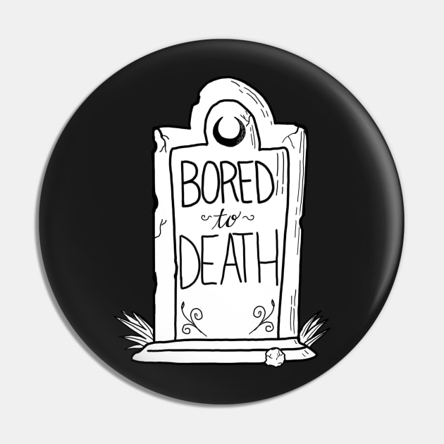 Bored to Death Pin by Katacomb