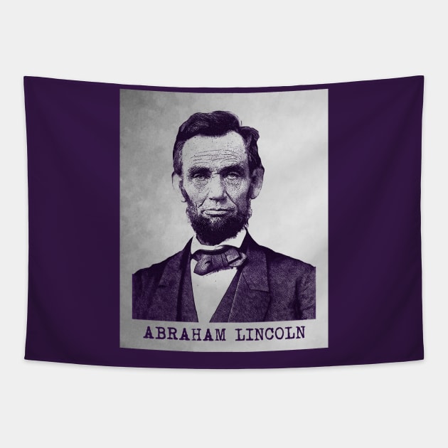 Vintage Abraham Lincoln Tapestry by PallKris