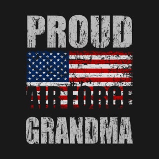 Military Proud Air Force Grandma T-Shirt