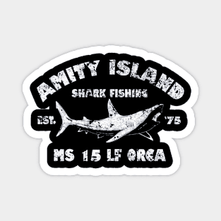 Amity Island Shark Fising Magnet