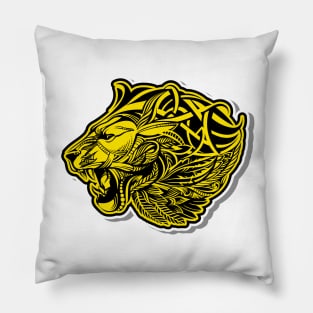 Lion head illustration Pillow