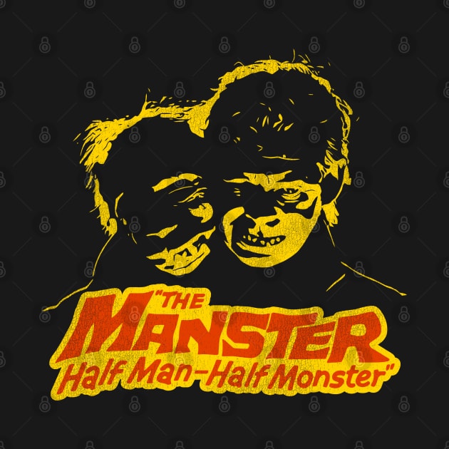 The Manster - 50s Cult Classic Horror by darklordpug