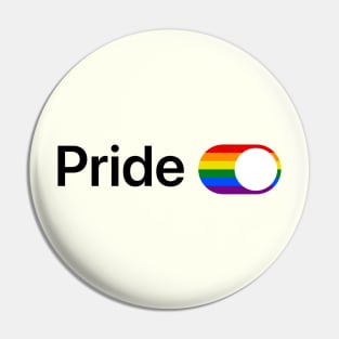 Pride is ON! Pin