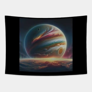 Imaginary sunset. Tapestry