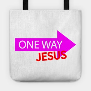 One Way. Jesus Tote