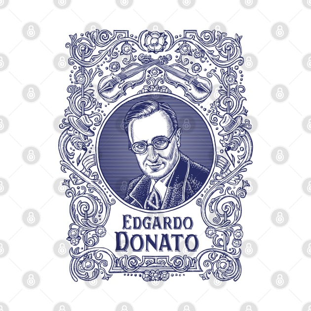 Edgardo Donato (in blue) by Lisa Haney