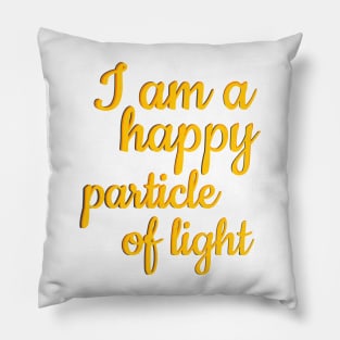 Particle of Light Pillow