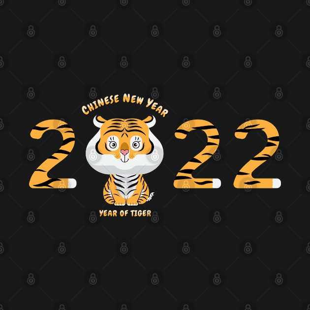 Happy chinese new year 2022 year of the tiger new year 2022 by Shaniya Abernathy