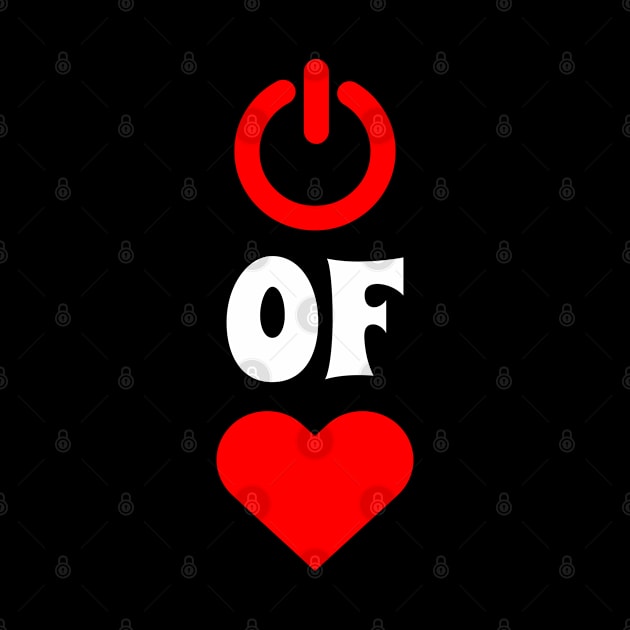 Power Of Love Pictogram by POD Creations