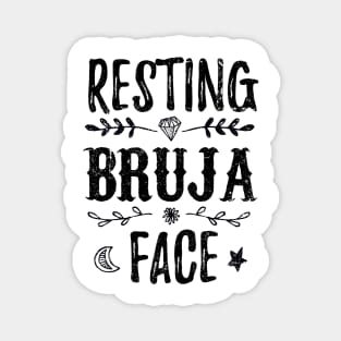 Resting Bruja Face Magnet