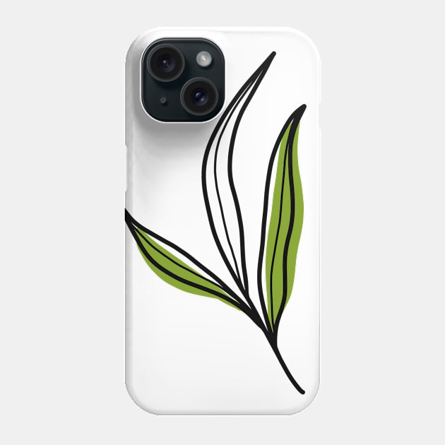 cute leafs 3 Phone Case by salimax