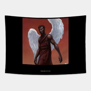 Black Angel Male Tapestry