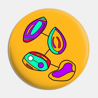 Funky Cell Division Pin