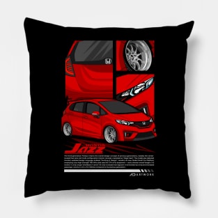 Honda Jazz Red Color Pillow