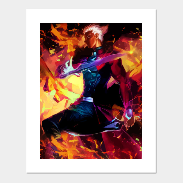 Neon Archer Emiya Fate Stay Night Posters And Art Prints Teepublic Au See more ideas about fate stay night, fate archer, archer. teepublic