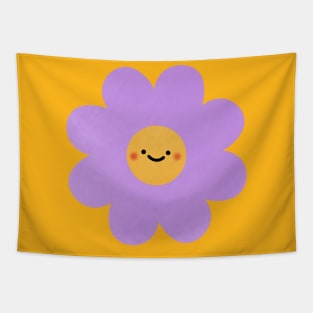 Smiley Flower Tapestry