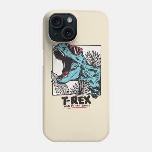 T-Rex King of the Jungle Phone Case