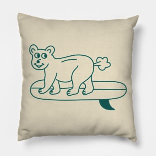 Surf Bear Pillow