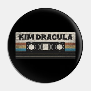 Kim Dracula Mix Tape Pin