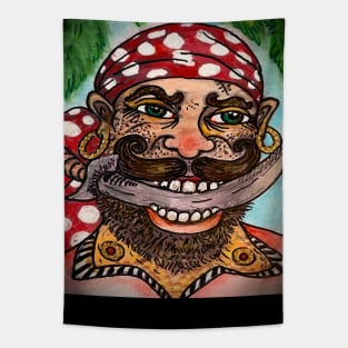 BUD THE Scurvy Pirate Tapestry