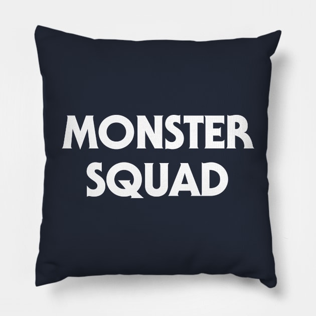 Monster Squad Pillow by SeeMonsters