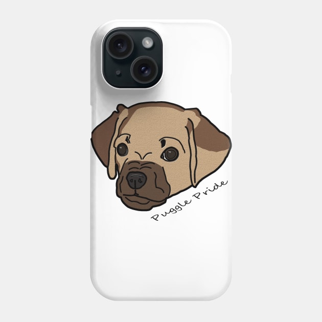 Puggle Pride Phone Case by horizonfall