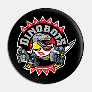 Central City Dinobots Pin