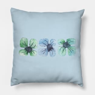 Intaglio flowers Pillow