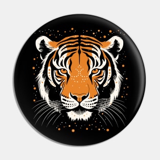 Tiger Head Pin