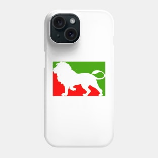 LION, RED WHITE GREEN Phone Case