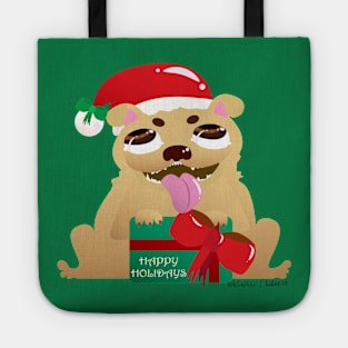 Pug-lidays! Tote