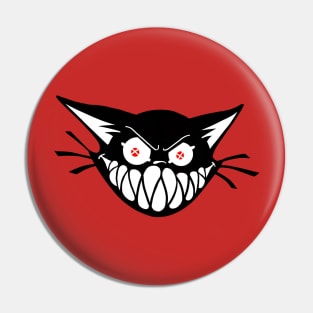 Halloween black cat Pin