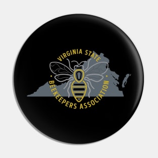 VSBA LOGO YELLOW LETTERING Pin