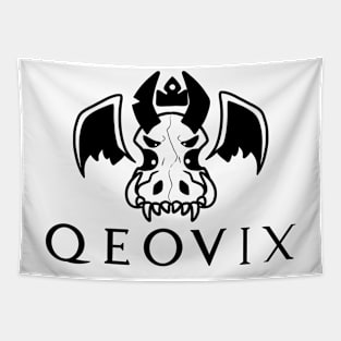 Qeovix logo White Tapestry