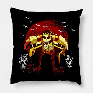 Supreme Beings Unite Stylish Overlords Tees for Ainz Fans Pillow